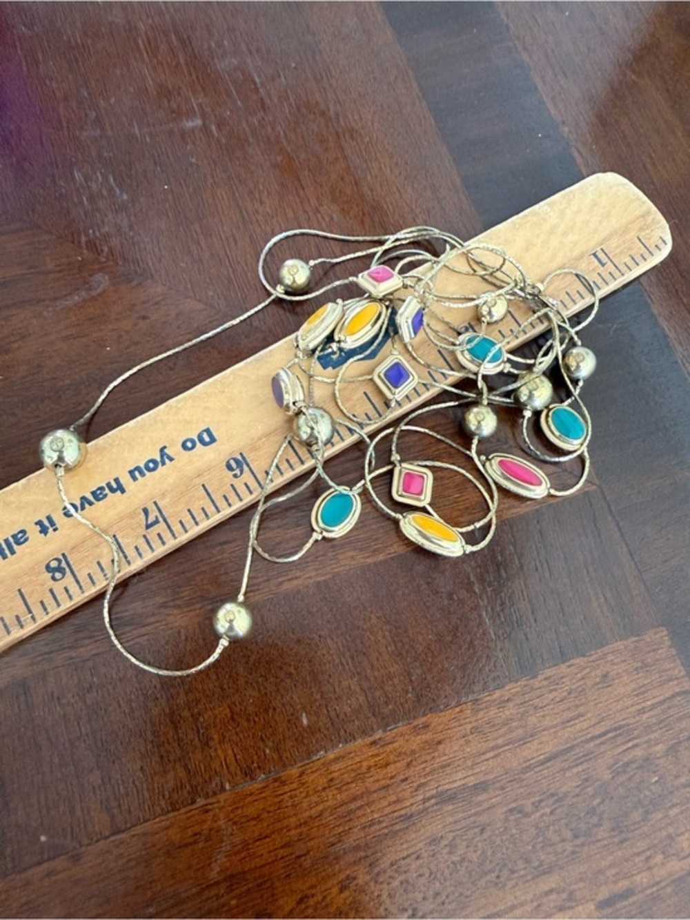 Vintage 3 layer necklace